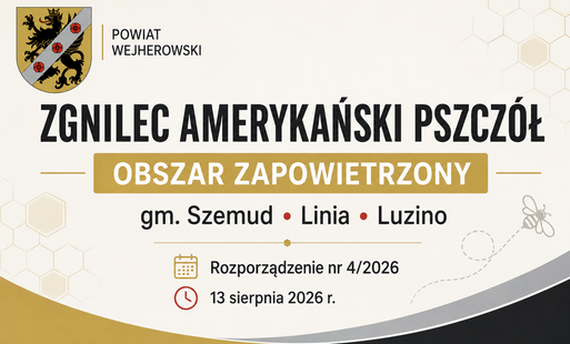 Zdjęcie do Zgnilec amerykański pszcz&oacute;ł &ndash; obszar zapowietrzony