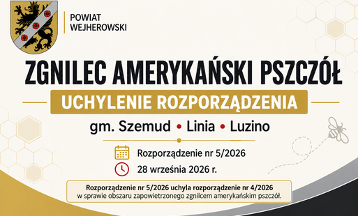Zdjęcie do Zgnilec amerykański pszcz&oacute;ł &ndash; uchylenie obszaru zapowietrzonego