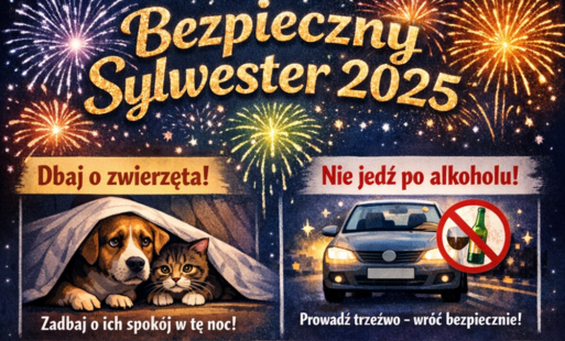 Baner Bezpieczny Sylwester 2025